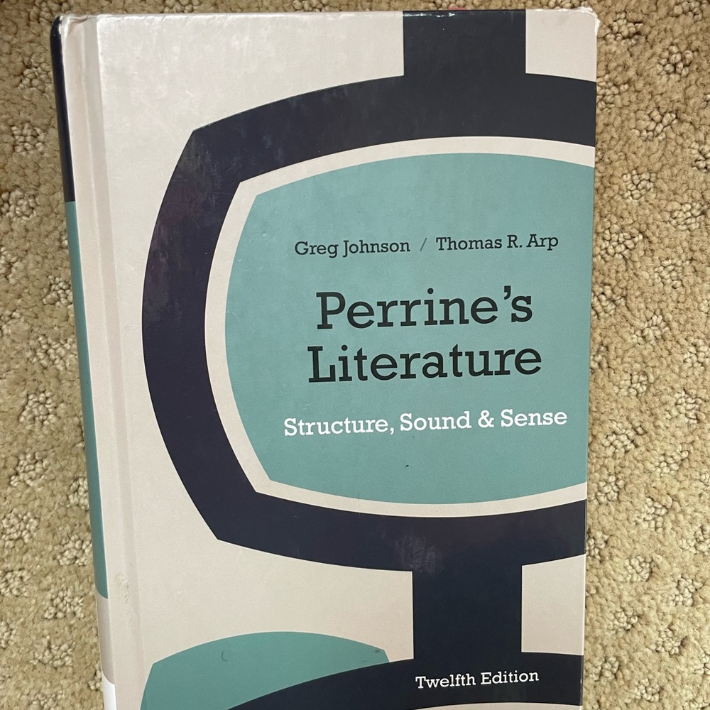 Perrine’s literature Textbook 12th edition